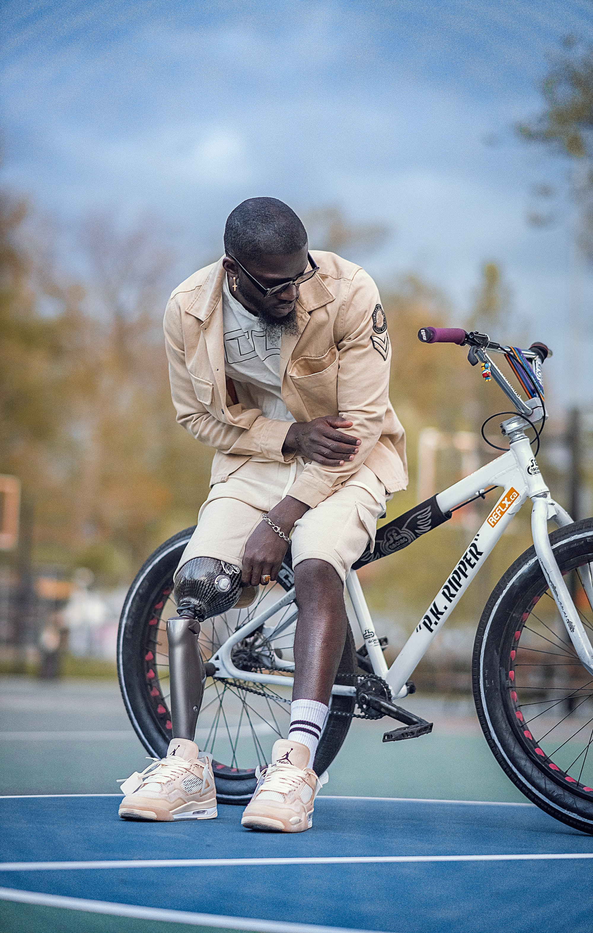 Man on Bike